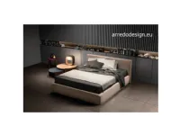 Letto moderno con contenitore Happy Samoa a prezzo scontato