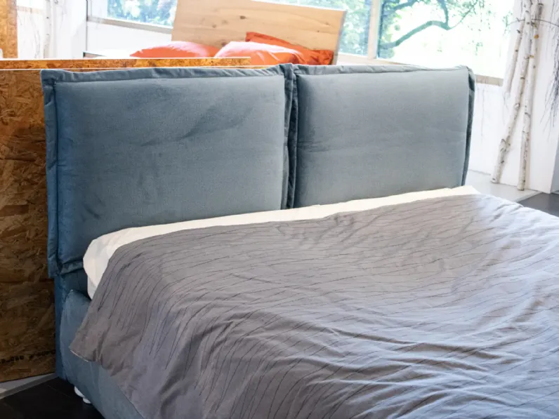 Letto matrimoniale moderno Jastine Ergogreen a prezzo scontato