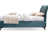 Letto imbottito modello Letto matrimoniale da con contenitore di Artigianale scontato 40%