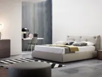 Letto matrimoniale con contenitore Modo Novamobili a prezzo scontato