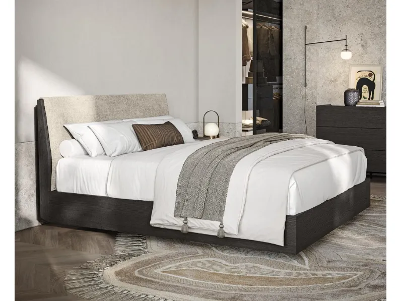 Letto matrimoniale design Nautilo Morassutti a prezzo scontato