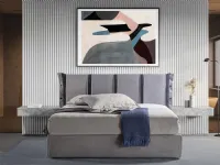 Letto matrimoniale moderno Q Crippa salotti a prezzo ribassato