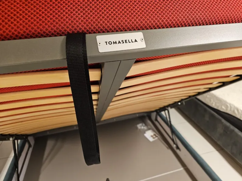 Letto imbottito con contenitore Sogno Tomasella a prezzo scontato