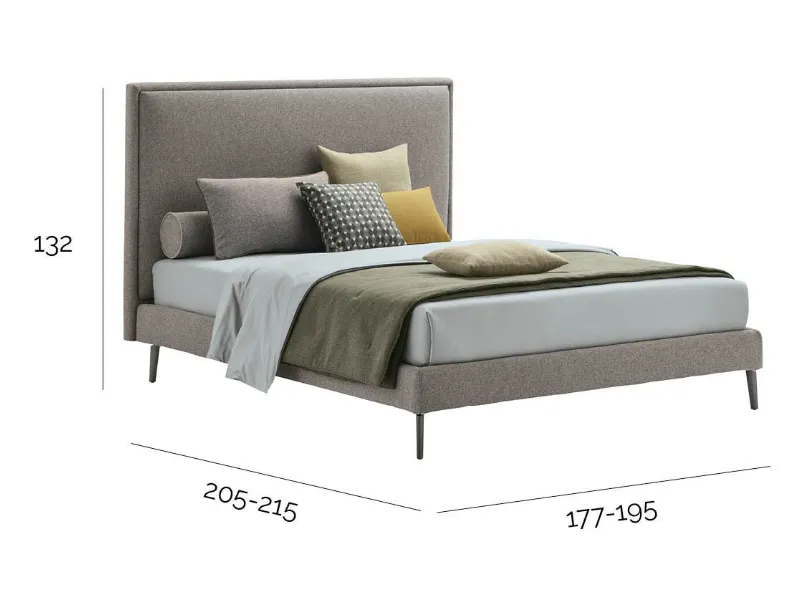 Letto design Ziva V&nice scontato 32%