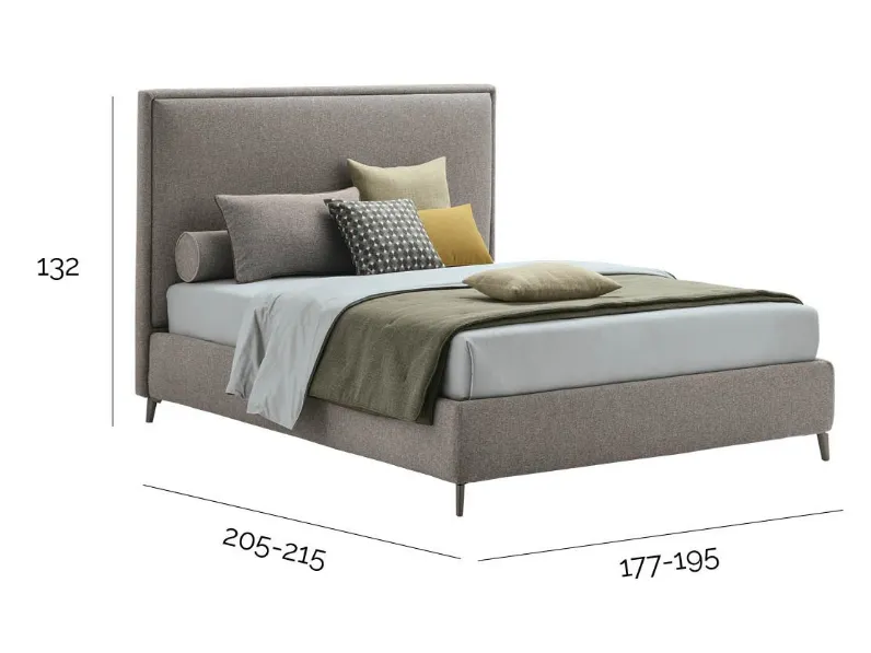 Letto design Ziva V&nice scontato 32%