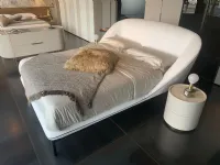 Letto imbottito con piedini Domenica 160x200Piancaa prezzo scontato
