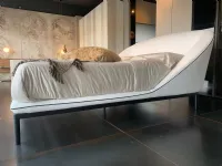 Letto imbottito con piedini Domenica 160x200Piancaa prezzo scontato