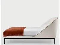 Letto matrimoniale con gambe Domenica Pianca a prezzo scontato