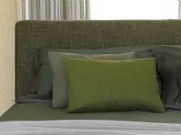 Scopri il Letto Icon Flou scontato: design moderno e comfort assicurato!