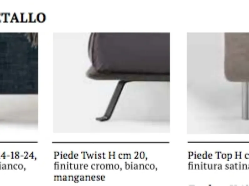 Letto matrimoniale con gambe Jool s. Md work a prezzo scontato