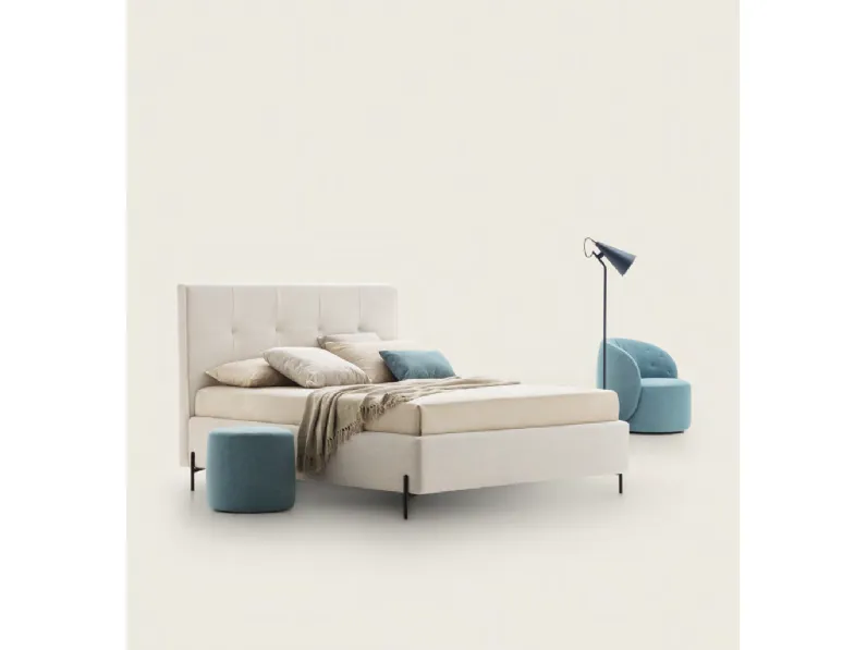 Letto matrimoniale con gambe Love Le comfort a prezzo ribassato