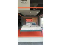 Letto matrimoniale design Velvet Novamobili a prezzo ribassato