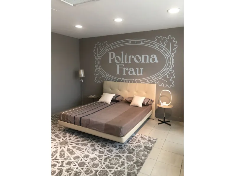 Letto matrimoniale con giroletto Aurora due a prezzo riservato 