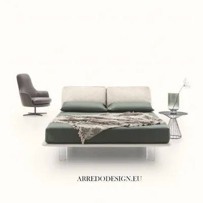 Letto matrimoniale design Fenice Le comfort a prezzo scontato