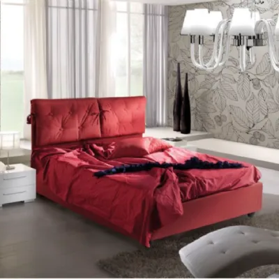 Letto matrimoniale moderno Fiocco Collezione esclusiva a prezzo ribassato