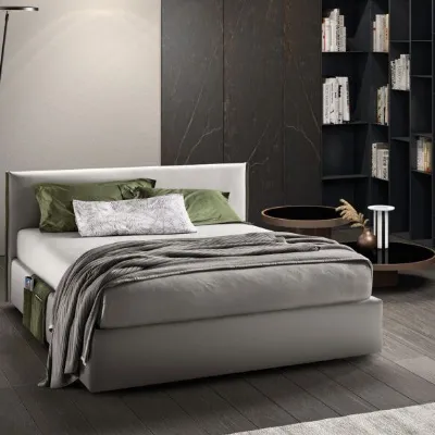 Letto matrimoniale con contenitore Good rim Samoa a prezzo ribassato