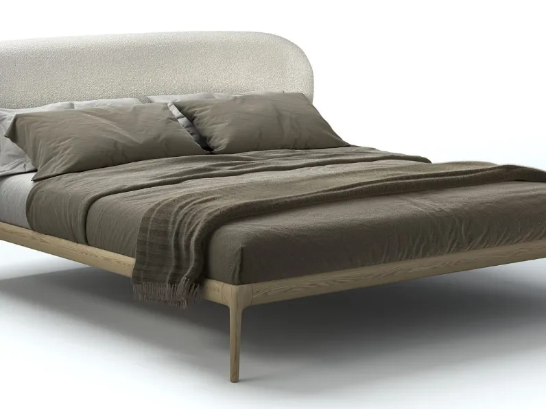 Letto design con giroletto Grace Fratelli elli a prezzo ribassato