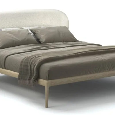 Letto design con giroletto Grace Fratelli elli a prezzo ribassato