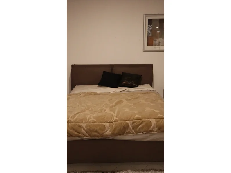 Letto matrimoniale con giroletto Malou Bontempi casa a prezzo ribassato