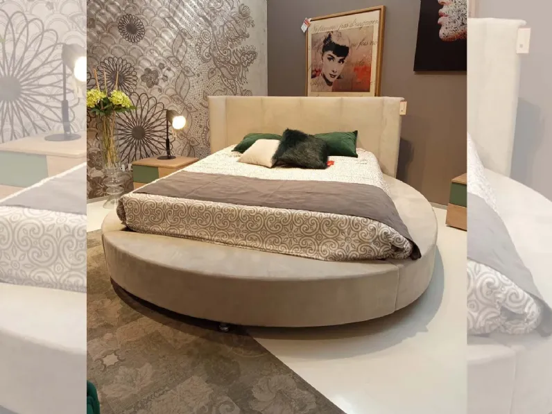 Letto moderno Moon Collezione esclusiva scontato 59%