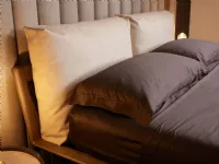 Letto in legno con piedini Aries outlet�Diotti.com�a prezzo ribassato