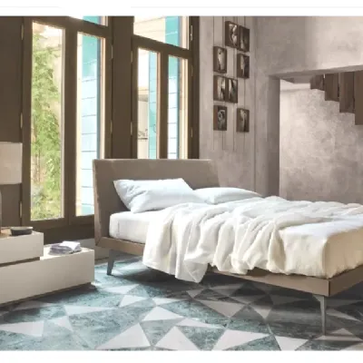 Letto in legno con piedini Febo 2|0Sangiacomoa prezzo scontato