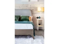 Letto design con piedini Liquirizia Le fablier a prezzo scontato