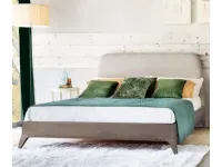 Letto design con piedini Liquirizia Le fablier a prezzo scontato