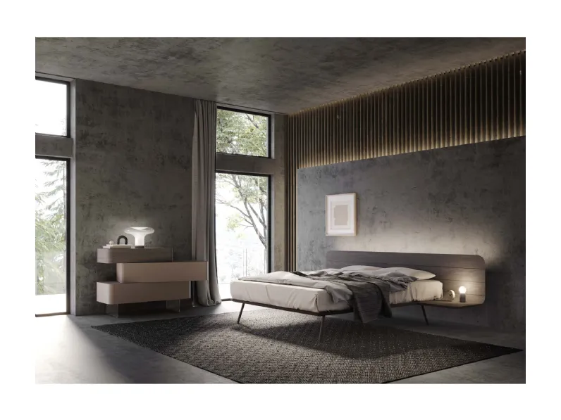 Letto in legno modello No vo di Voltan scontato 45%