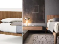 Letto in legno modello Spillo di Pianca scontato 27%