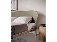 Letto matrimoniale con piedini Tamago Dall'agnese a prezzo ribassato
