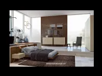Letto in legno con piedini Wave�Fratelli mirandola�a prezzo scontato