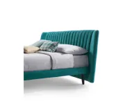 Letto design con piedini Dafne cover * Rosini a prezzo ribassato