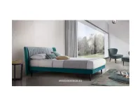 Letto design con piedini Dafne cover * Rosini a prezzo ribassato