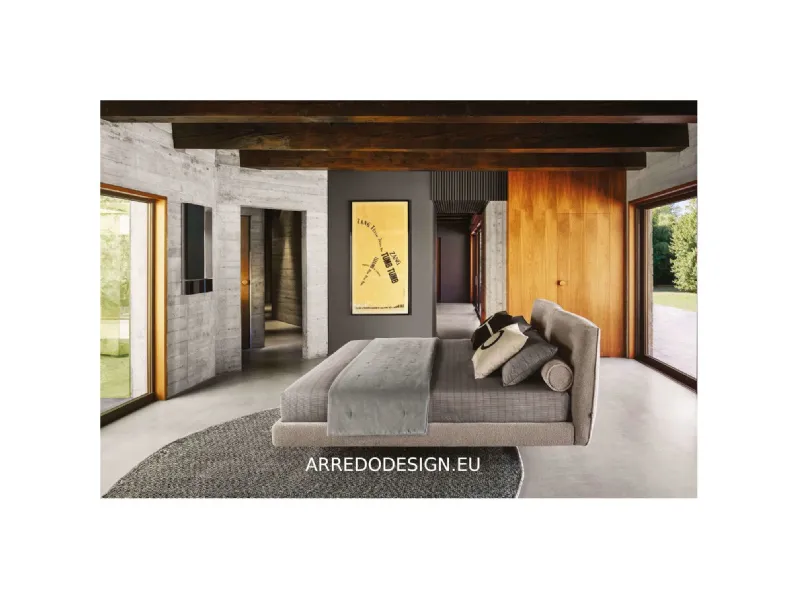 Letto imbottito modello Book di Twils scontato 30%