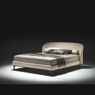 Letto design con giroletto Carnaby Twils a prezzo ribassato