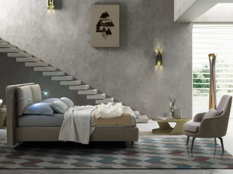 Letto design Cortina Le comfort scontato 30%