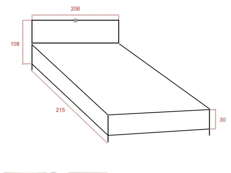 Letto design Dione  Artigianale scontato 51%