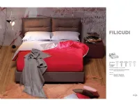 Letto matrimoniale design Filicudi Altrenotti a prezzo scontato