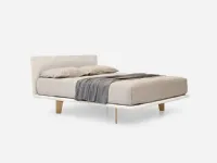 Letto matrimoniale design Filo con dorelan  Pianca a prezzo ribassato