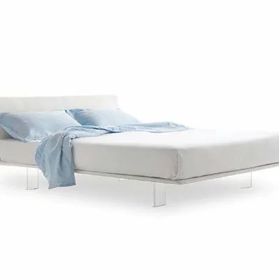 Letto matrimoniale design Filo con dorelan  Pianca a prezzo ribassato