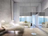 Letto design a scomparsa Fluttua Lago a prezzo ribassato