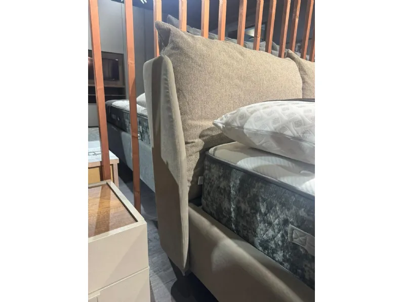 Letto imbottito con contenitore Fun double compact Bside a prezzo ribassato