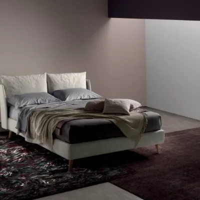 Letto matrimoniale design Fun double lift di Samoa a prezzo scontato