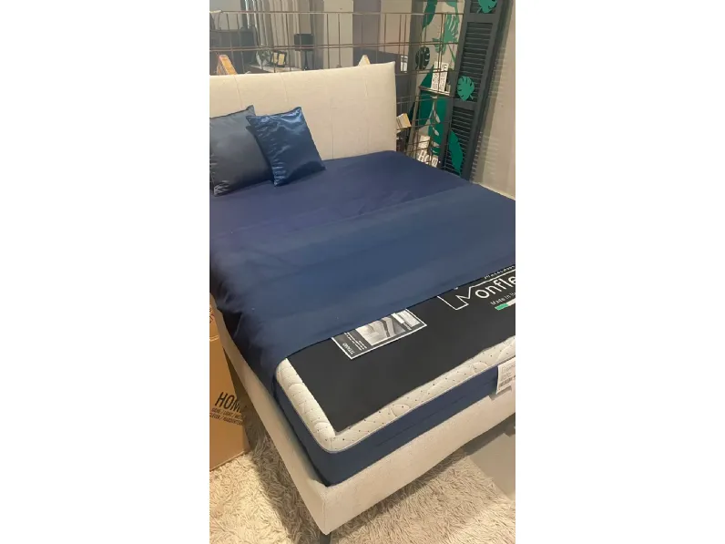 Letto design Letto harlem in tessuto Novaluna con un ribasso del 45%