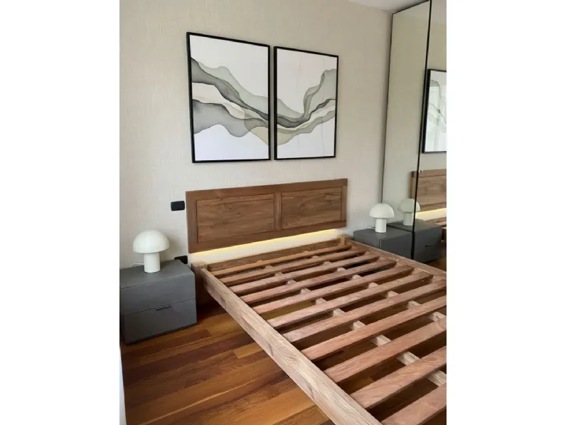 Letto jawa teak riciclato Outlet etnico a PREZZI OUTLET