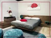 Letto matrimoniale design Letto quadra con como' cubo mobilgam Mobilgam a prezzo scontato