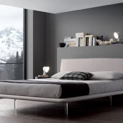 Letto matrimoniale design Onda Artigianale a prezzo ribassato