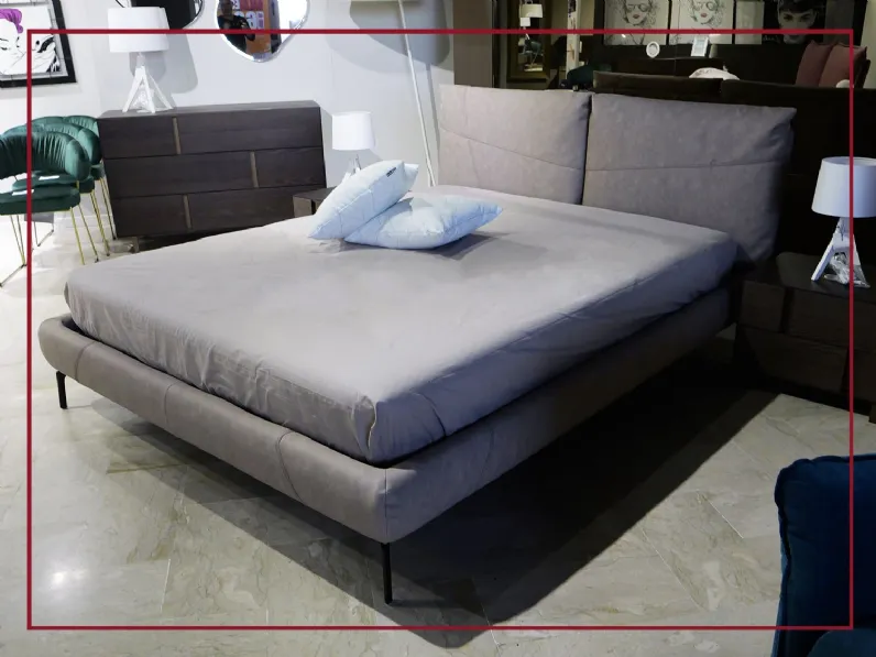 Letto matrimoniale design So casual Noctis a prezzo ribassato