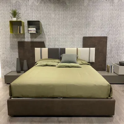 Letto matrimoniale design Sommier diagonal Tomasella a prezzo ribassato